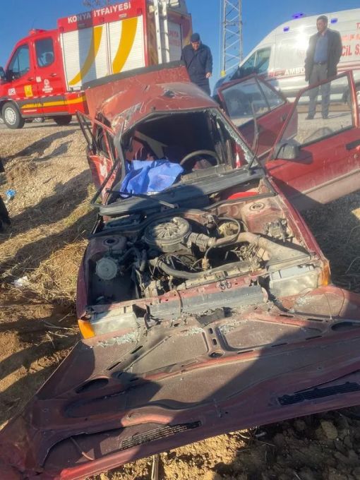 Konya Çumra Trafik Kazası 2 Ölü Kamile Öztaç Melehat Ferliarslan Tahir Ferliarslan